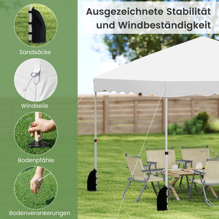 3x3 m Waterproof Pop-Up Pavilion Tent with Roll Bag