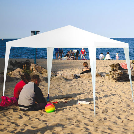3x3m garden tent with 4 removable side walls & windows ideal for weddings