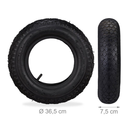 3x truck tires 3.50-8 with inner tube