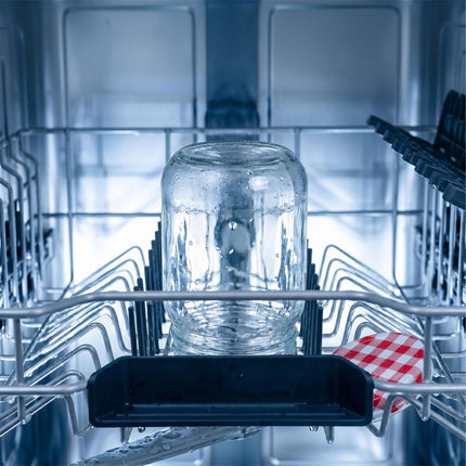 400 ml Glass Jam Jars Set, Airtight Twist-Off Lids