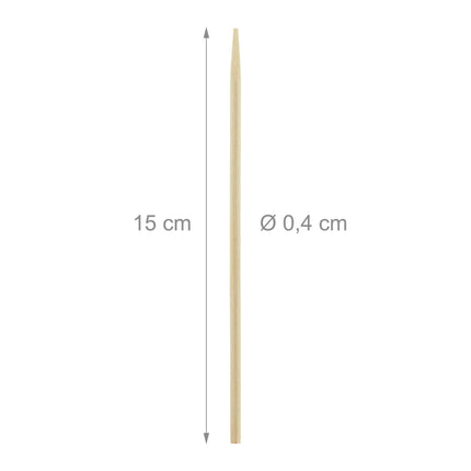 400x Cake Pop Sticks Bamboo