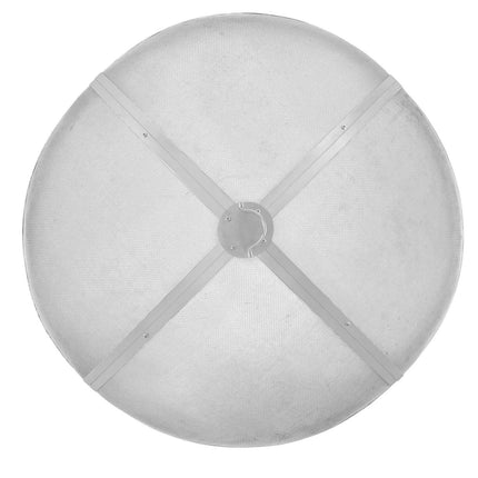 40 Inch Fire Pit Spark Screen, Stainless Steel, Ring Handle
