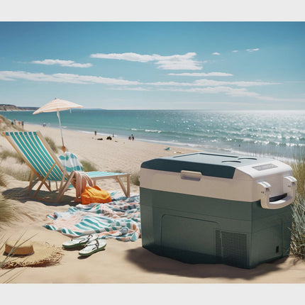 40L Portable Fridge Freezer, -18C to +6C, DC Compressor