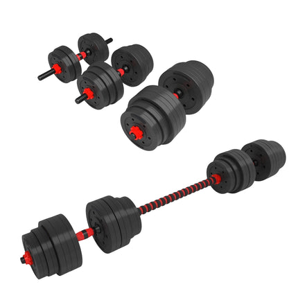 40kg Adjustable Barbell & Dumbbell Set for Home Gym