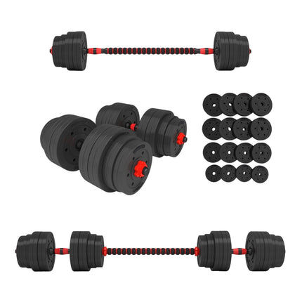 40kg Adjustable Barbell & Dumbbell Set for Home Gym