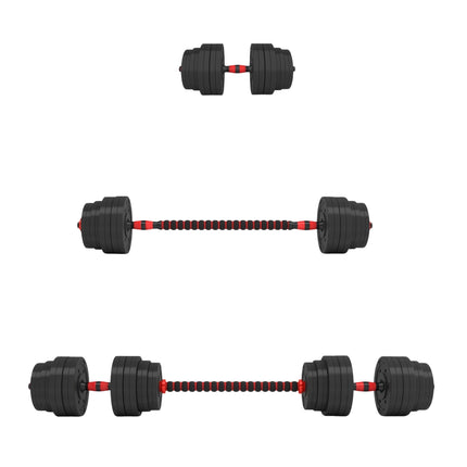 40kg Adjustable Barbell & Dumbbell Set for Home Gym