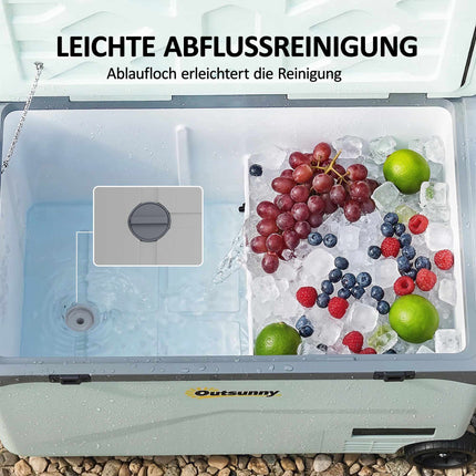 42.5L Electric Compressor Cooler Box with Bluetooth & Wheels
