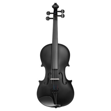 4/4 Solid Wood Violin Set With Case, Bow, Rosin