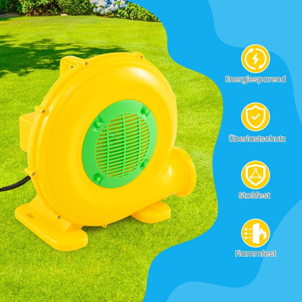 450W Air Blower for Inflatables with Handle & Stakes