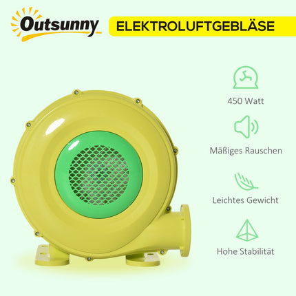 450W electric air pump for inflatable bounce houses
