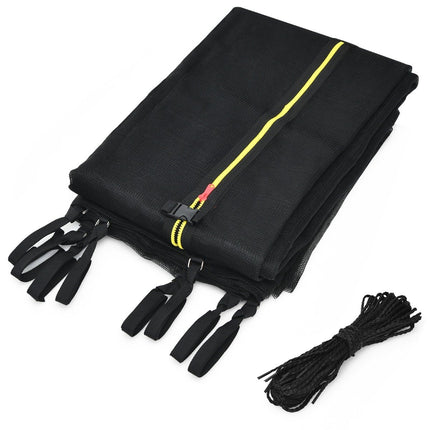 Ø457cm trampoline safety net for garden trampolines replacement net inside with zipper and buckles