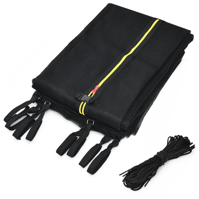 Ø457cm trampoline safety net for garden trampolines replacement net inside with zipper and buckles