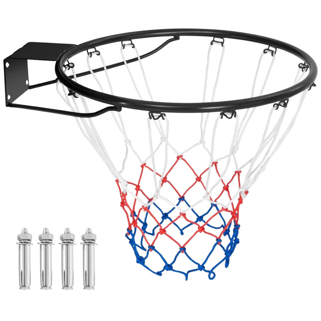 45cm Indoor Basketball Hoop with Net for Door & Wall