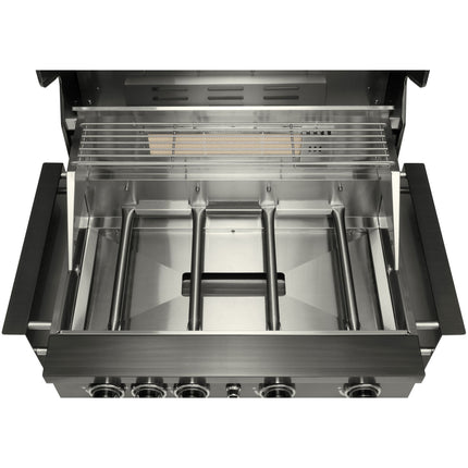 4-Burner Built-In Gas Grill with Infrared Rotisserie