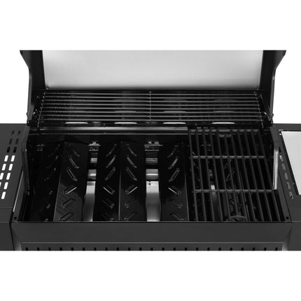4-Burner Gas Grill with Side Burner