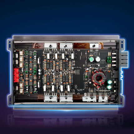 4-Channel Class AB Car Amplifier, Bridgeable, 4x200W