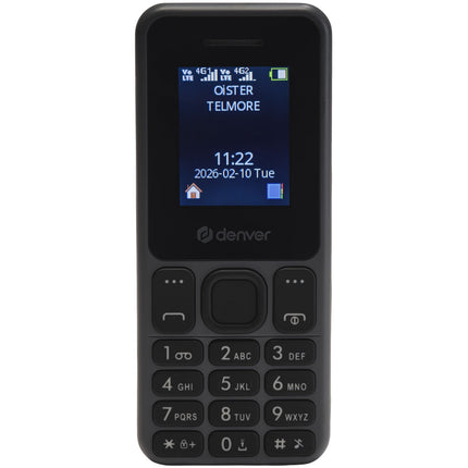 4G Dual SIM Phone, Long Battery Life, Gray