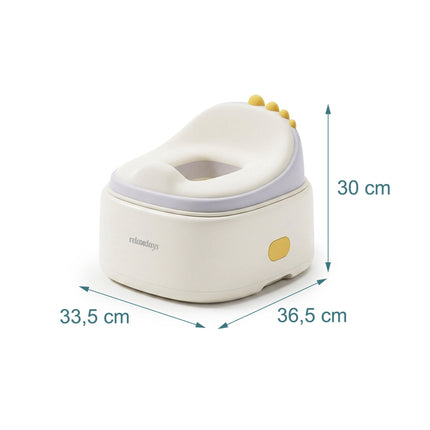 4-In-1 Dinosaur Potty Trainer With Lid And Step Stool