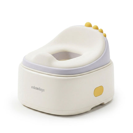 4-In-1 Dinosaur Potty Trainer With Lid And Step Stool