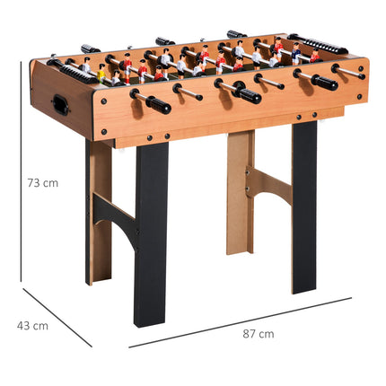 4-in-1 multi-game table: Football, hockey, billiards, tennis