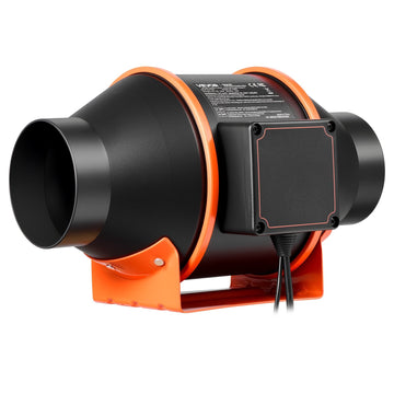4-Inch Inline Duct Fan Kit, Carbon Filter, App Control