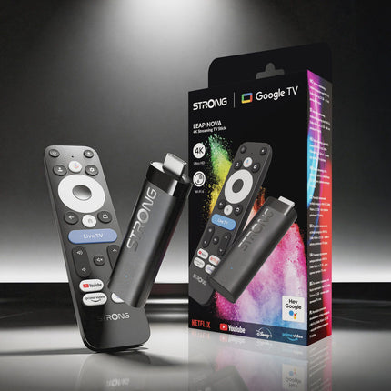 4K WiFi Streaming Stick, Google TV, 32GB Storage