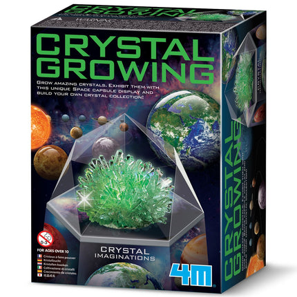 4M Diy Set Crystal Imaginations Green