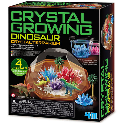 4M Diy Set Dino Crystal Terrarium