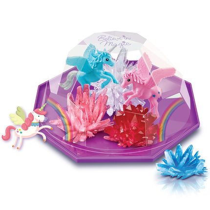 4M Diy Set Magical Unicorn Crystal Terrarium
