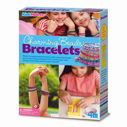 4M Kidzmaker Diy Set Charming Beads Bracelets