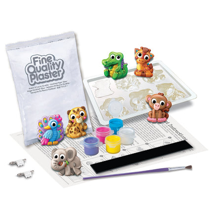 4M Mould & Paint Diy Set Googly Eyes Animals