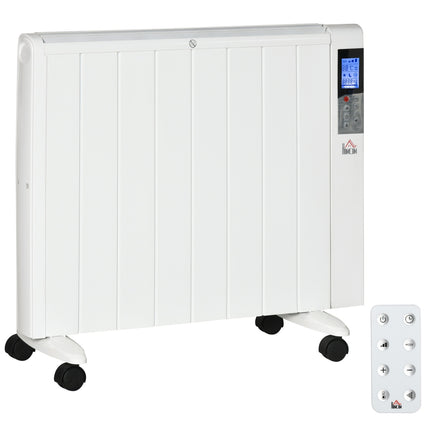 Electric heater 2000W – LCD, remote control, wheels, safe