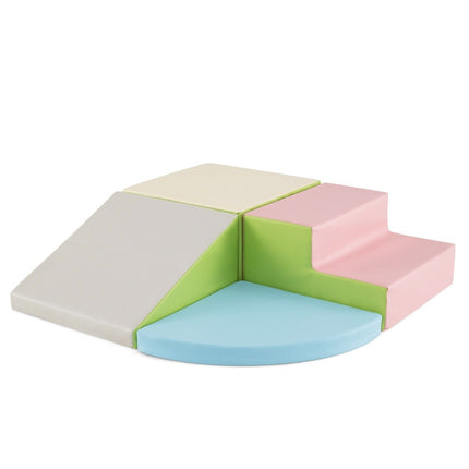 4 PCS. Foam building blocks for running around &amp; Climbing Giant Building Blocks Large Building Blocks Pink + Green