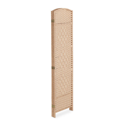4-Panel Folding Screen in Natural Colour
