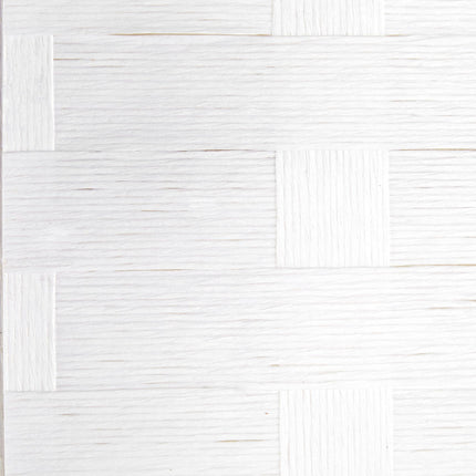 4-Panel Folding Screen in White