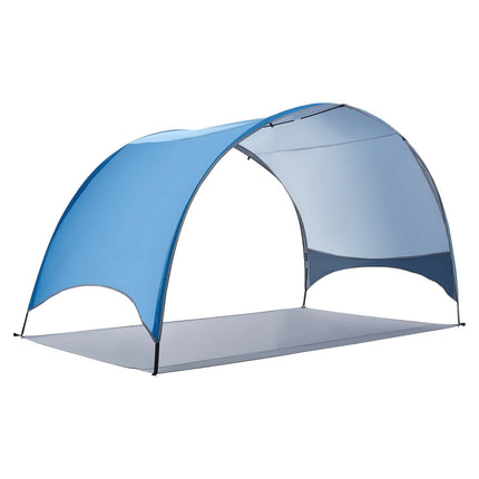 4-Person Beach Tent, UPF 50+ Portable Sun Shelter