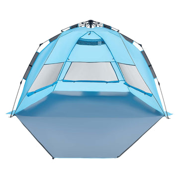 4-Person Pop-Up Beach Tent, UPF 50+, Carry Bag