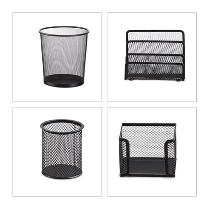 4-Piece Desk Organizer Set