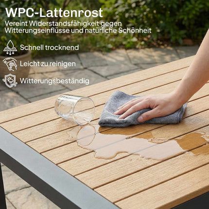 4-Piece Modular Patio Furniture Set with Deep Seats
