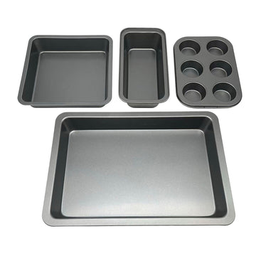 4-Piece Non-Stick Bakeware Set – Carbon Steel