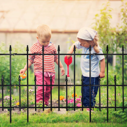 4 Piece Set Flower Bed Fence