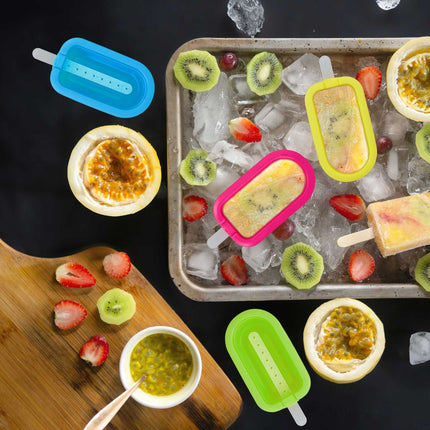 4 Silicone Ice Cream Moulds