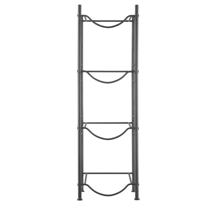 4-Tier 5 Gallon Water Jug Holder Rack, Holds 4 Bottles