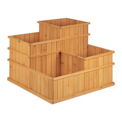 4-Tiered Raised Flowerbed