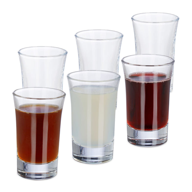 4 cl shot glasses in sets of 6