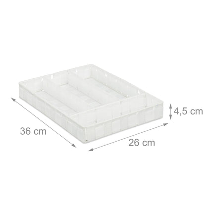 4-compartment Cutlery drawer