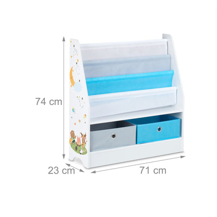 4-compartment storage box