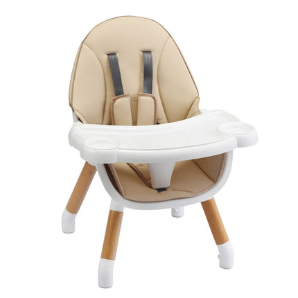 4-in-1 Convertible Baby High Chair with Safety Harness
