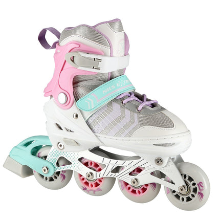 4-in-1 Inline & Ice Skates, Pink, Size M (34-38)