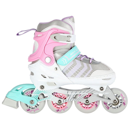 4-in-1 Inline & Ice Skates, Pink, Size M (34-38)